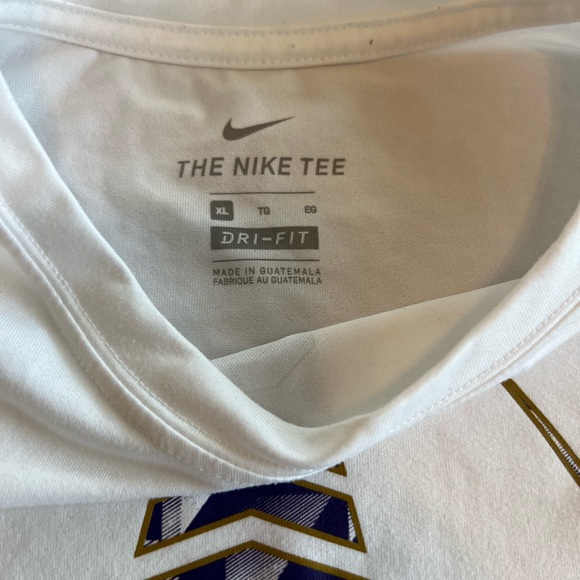 Nike white T-shirt. Ravens. XL - Picture 2 of 3